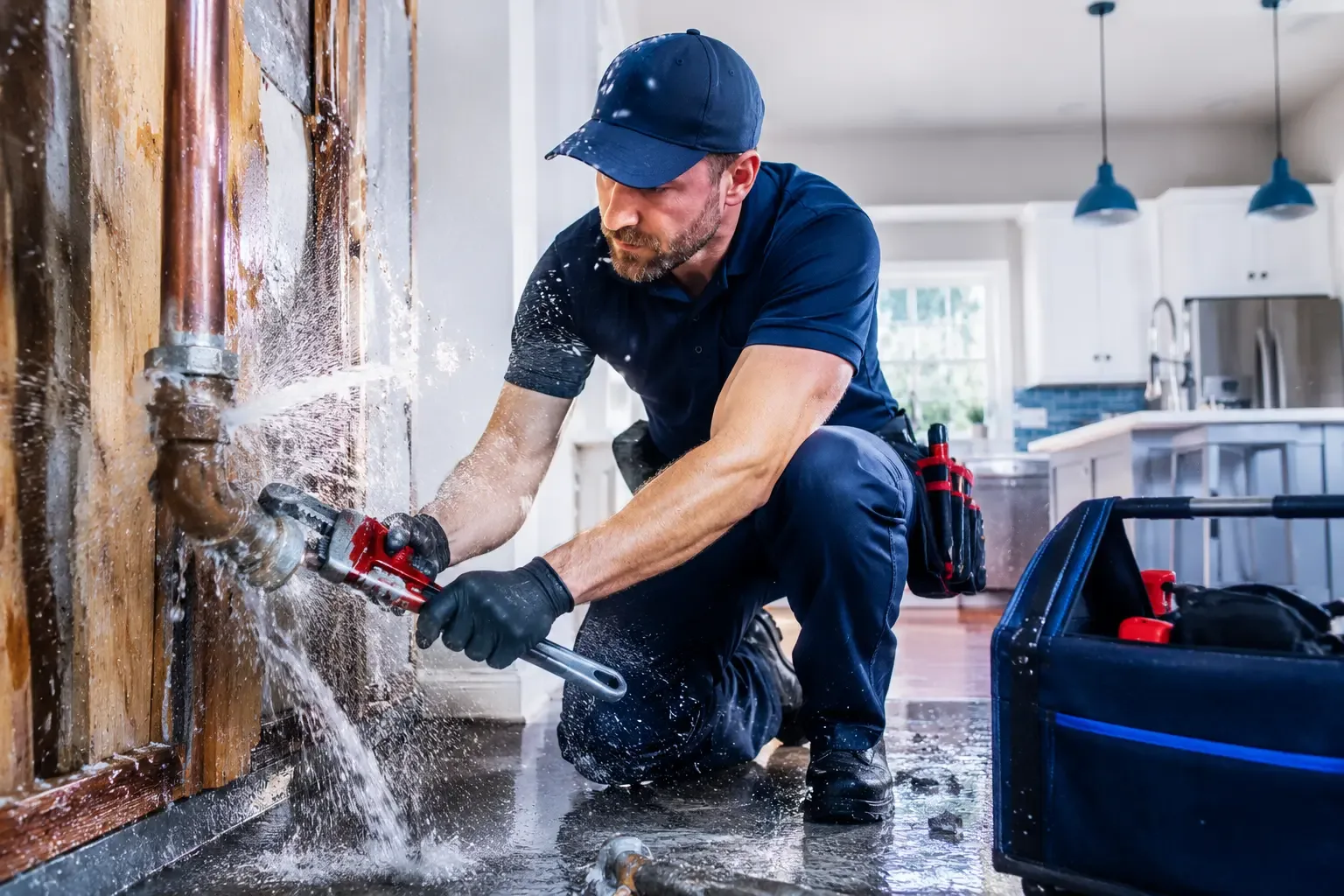 Local emergency pipe repair professionals in Fontana, KS